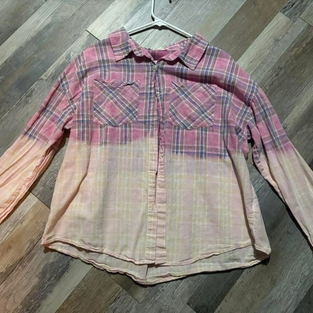 New women’s large flannel light weight